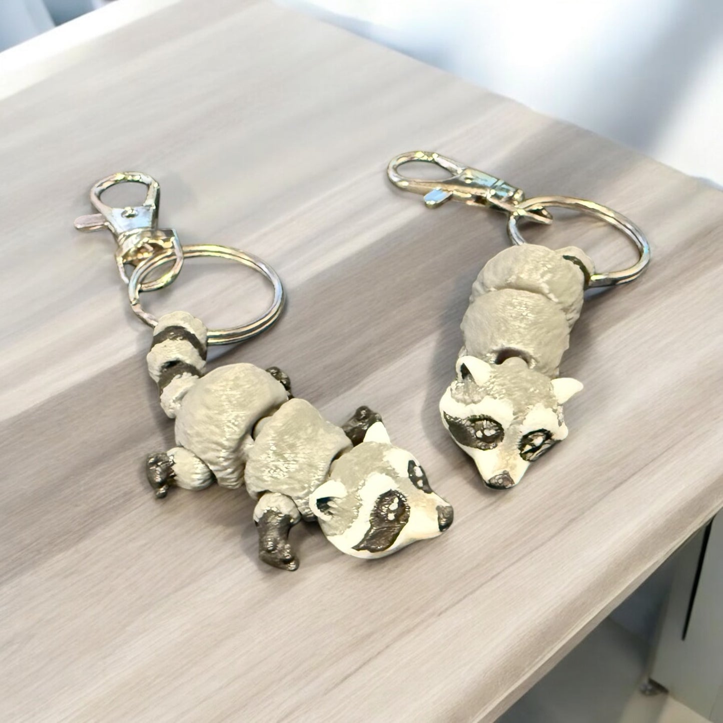 Raccoon Keychain